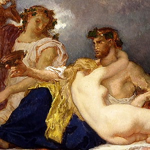 Thomas Couture, Horace et Lydia, Walters Art Museum (après 1843)