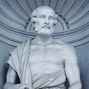 Statue de Théophraste - © Esculapio, 2009